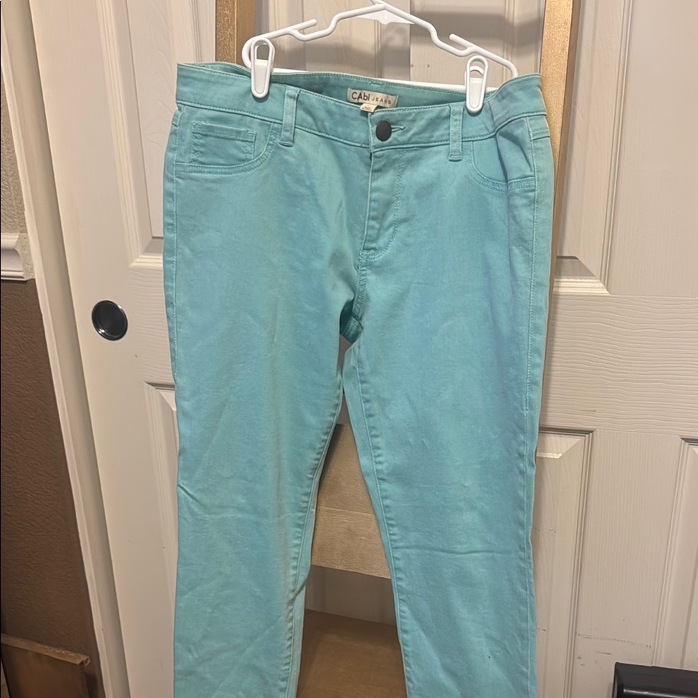 CAbi Aqua Blue Jeans